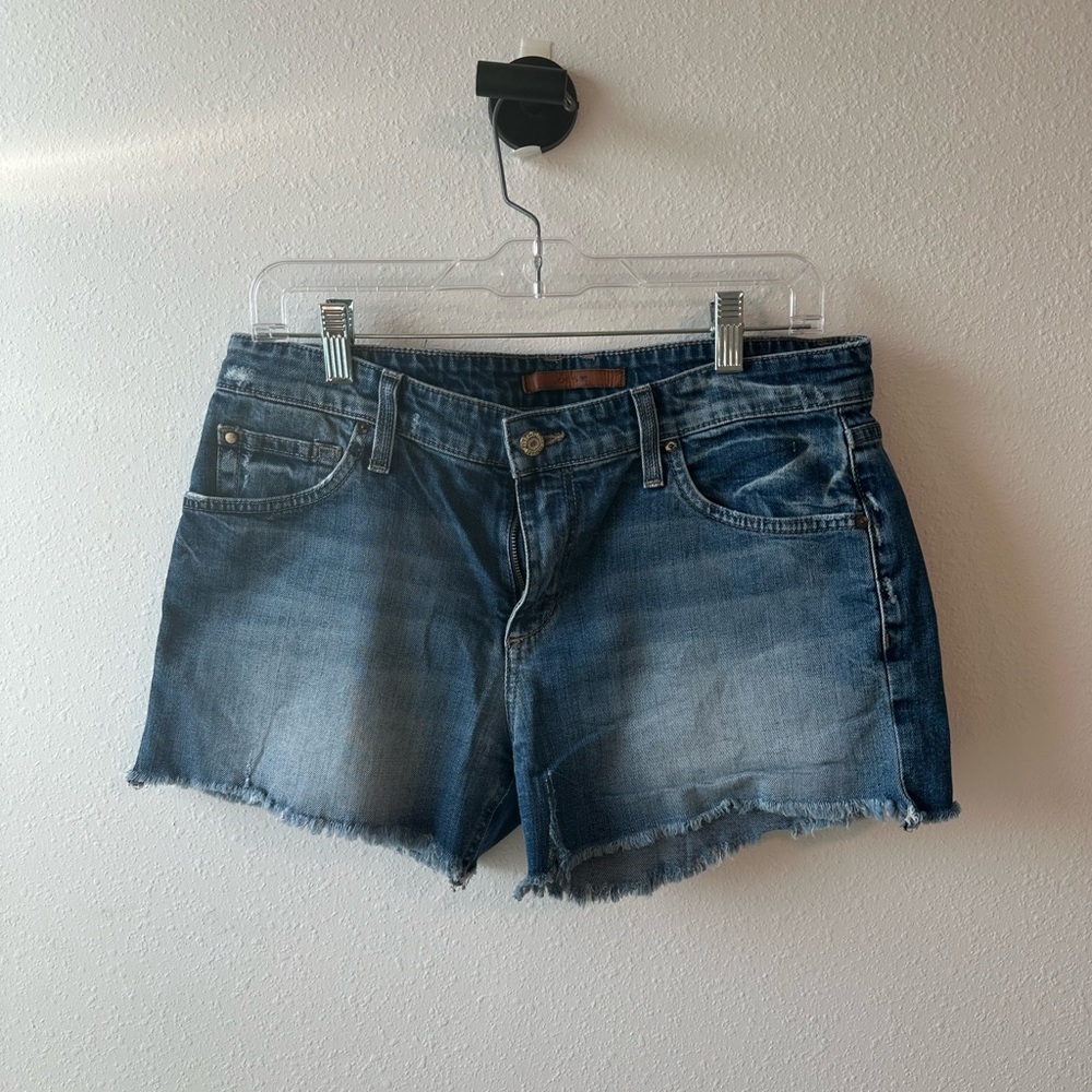 Joe's Jeans Distressed Blue Jean Shorts